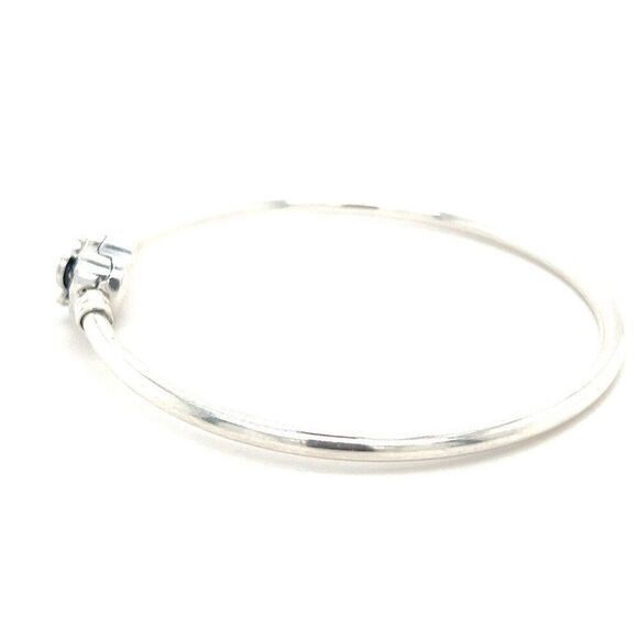 Pandora Butterfly Heart Clasp Cz Bangle - Picture 4 of 7